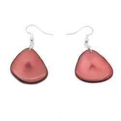 Tagua Chip Earrings - $15